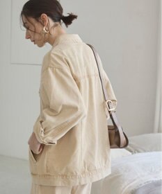 WEGO 【ANGIE VINTAGE】オーバーサイズデニムジャケット