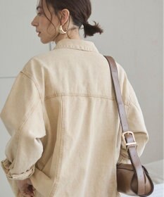 WEGO 【ANGIE VINTAGE】オーバーサイズデニムジャケット