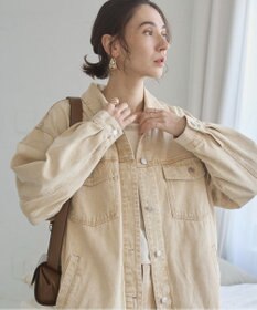 WEGO 【ANGIE VINTAGE】オーバーサイズデニムジャケット