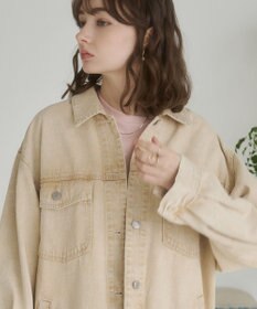 WEGO 【ANGIE VINTAGE】オーバーサイズデニムジャケット