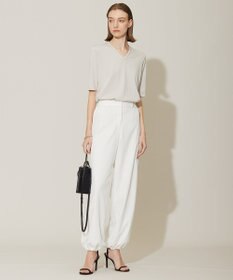 ICB 【WEB限定カラーあり・接触冷感・UVケア・洗える】 シンセティックハイゲージ 半袖ニット