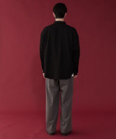 WEGO アムンゼンワンポイントBIGシャツ（LS）