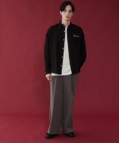 WEGO アムンゼンワンポイントBIGシャツ（LS）