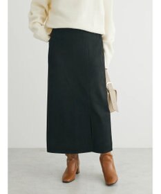 Green Parks マシュマロスエードＩラインスカート