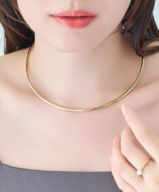 Phoebe ルーセントラインチョーカー　ゴールド/ネックレス/ネックカフ/40cm