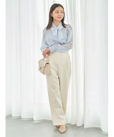 earth music&ecology シアードッキングブラウス