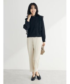 Green Parks きれいシルエットパンツ（とろみテーパード）