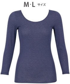 WACOAL あったかインナー 【ふんわりあったか】 8分袖 長袖 天綿オーガニックを使用 あたたかい ムレにくい しなやかでやわらかい 3Lまで対応 大きいサイズ レディース CLD310 /ワコール