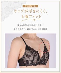 Wing ブラジャー 立体感のあるバストをメイク ふっくらデコルテ きれいな谷間 ブラのズレ・浮きを軽減 【ハイライトブラ】 ブラ CB4000 ウイング／ワコール