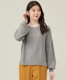 ANY SIS 【洗える】エアリーアンゴラブレンド ニット