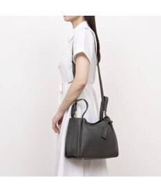 UNBILLION カシュカシュ cachecache / ミニショルダー付きソフトレザー調ミニトートバッグ