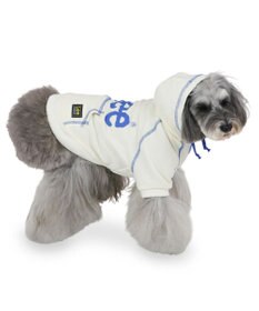 PET PARADISE Lee ステッチパーカー 《ホワイト》 小型犬