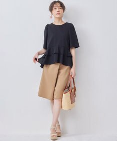 組曲 【WEB限定】オシャクロスキュロットパンツ