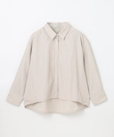 ANY 【洗濯機可】ストライプドロストシャツ