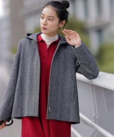 組曲 L ウールモッサ ショートコート