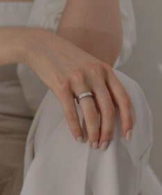 Phoebe 【金属アレルギー対応】フラットリング　シルバー