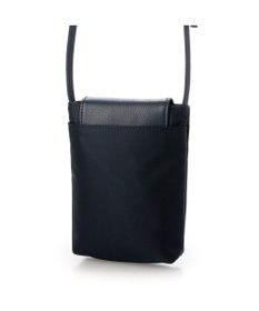 UNBILLION VERYコラボ ペルケ perche / 牛革フラップナイロンショルダーバッグ