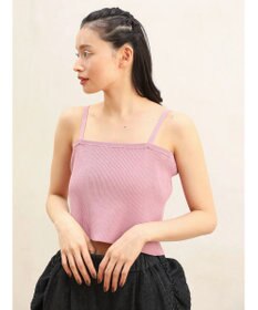 Green Parks ■ＥＳＣＡＲ　２ｗａｙ　ｗーｚｉｐ　ニットキャミ