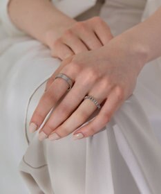 Phoebe 【金属アレルギー対応】フラットリング　シルバー