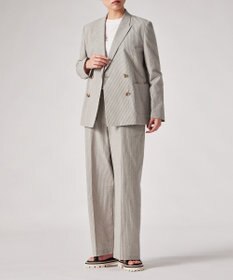 Paul Smith ストライプ シアサッカー ダブルブレスト ジャケット