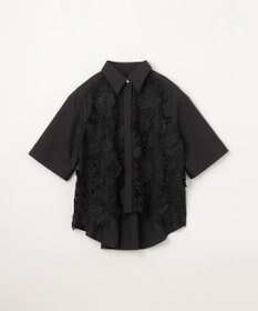 GRACE CONTINENTAL ケミカルフラワードレスシャツ