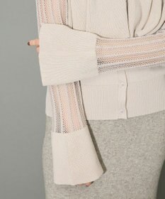 Green Parks ２ＷＡＹ　ラッフル切替ニットトップス