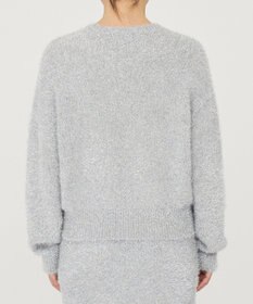 uncrave ラメ シャギー ニット プルオーバー（uncrave STANDARD）
