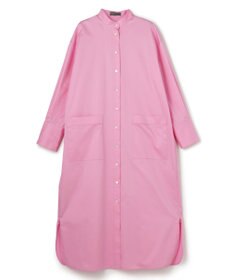 uncrave コットンクロスプレーン シャツワンピース