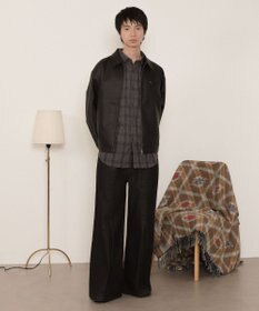 WEGO センタータックバギーフレアデニム