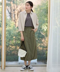 ANY 【洗濯機可】ストライプドロストシャツ