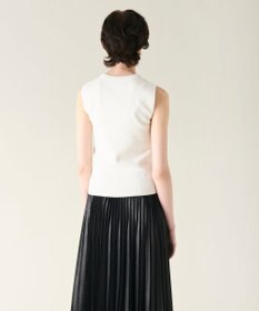 GRACE CONTINENTAL ビジューニットトップ