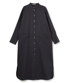 uncrave コットンクロスプレーン シャツワンピース