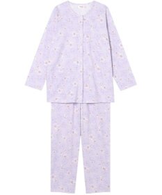 Wing 【数量限定　特別価格】 ウイング スリープ パジャマ 長袖 長ズボン 綿100％ スムース素材 レディース EP7992 ウイング／ワコール