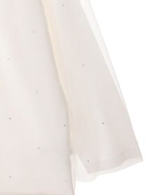 earth music&ecology ラインストーンチュールドッキングプルオーバー