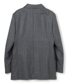 BEIGE， DELAND / ウールピンストライプダブルジャケット