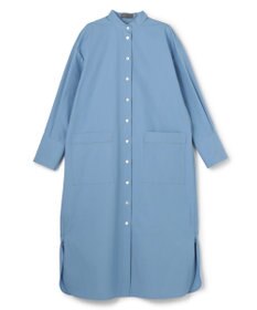uncrave コットンクロスプレーン シャツワンピース