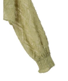 earth music&ecology ＳＥＴ２点カットジャカードカーディガン＋ビスチェ