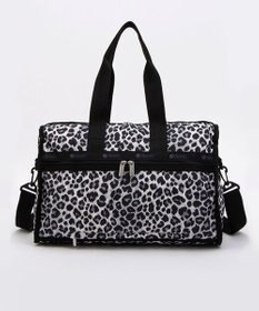 LeSportsac DELUXE MED WEEKENDER/ニュートラルレオパード