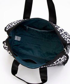 LeSportsac DELUXE MED WEEKENDER/ニュートラルレオパード