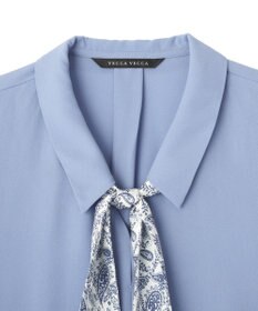 YECCA VECCA スカーフ付きブラウス