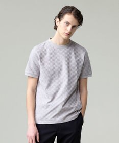 J.PRESS MEN 汗ばむ夏の最適解Tシャツ【吸水速乾 / シワになりにくい】【J.PRESS PREMIUM JERSEY】 リンクス Tシャツ ライトグレー系