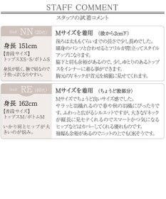 Tiaclasse L 【洗える】バックドロストフリルブルゾン