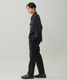 UNFILO MENS 【OCEANS 雑誌・web・YouTube 掲載】WOOL TOUCH 機能美パンツ スリム【東レ開発のウール見え高機能素材】