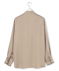 ICB L 【WEB＆一部店舗限定】 DrapySatin ボウタイブラウス