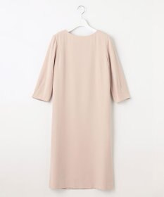 自由区 【XSサイズ～/洗える】ダブルフェイススーティング サックワンピース