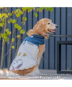 PET PARADISE スヌーピー 遠赤外線 エアベスト 《ホワイト》 中型犬 大型犬
