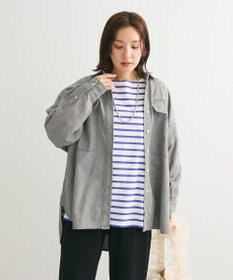 Green Parks デニムＢＩＧシャツ