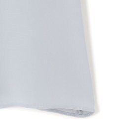 ICB L 【接触冷感・UVケア・速乾・洗える】BackSatinAmunzen ハイネックブラウス