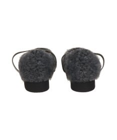 Bridget Birkin 【Bridget Birkin】エラスティックバンドもこもこスクエアバレエシューズ