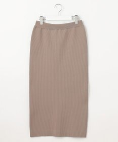自由区 S 【洗える】リブストレッチタイト スカート